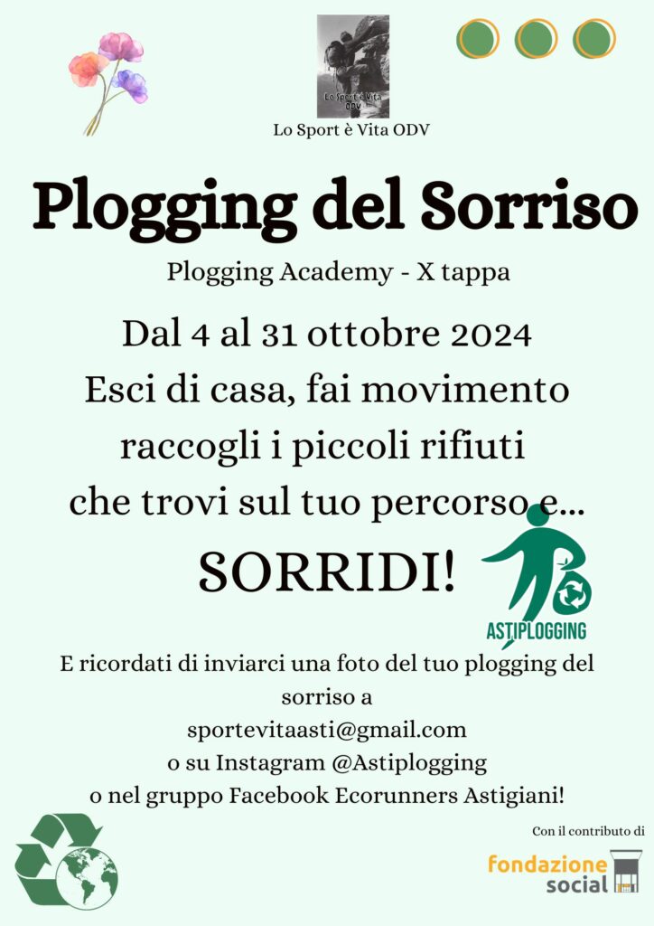 Plogging del Sorriso