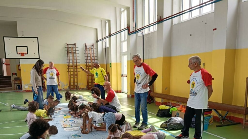 Plogging alla scuola Baracca di Asti